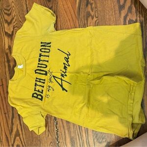 Yellow Graphic T-Shirt